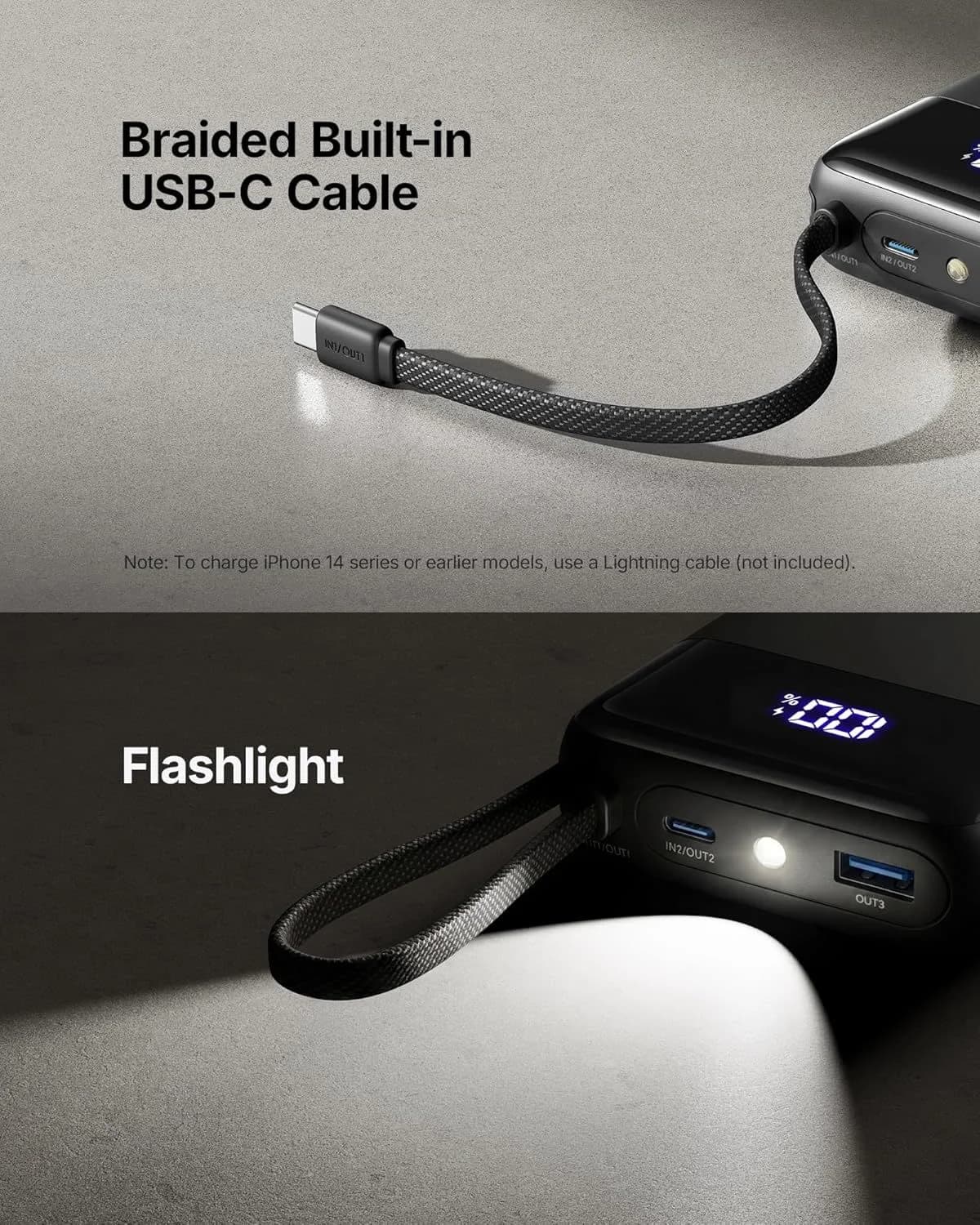 Power Bank INIU 20000mAh 65W