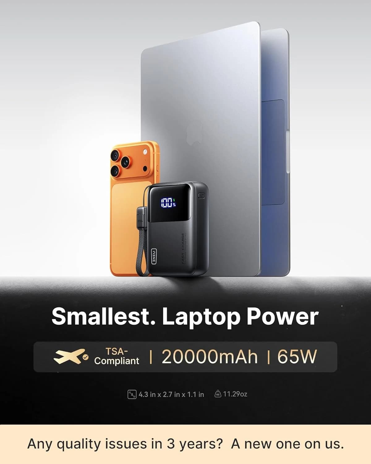 Power Bank INIU 20000mAh 45W — imagen 5