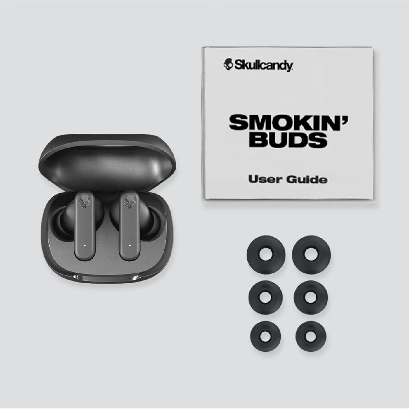 Auriculares inalámbricos con aislamiento de ruido Skullcandy Smokin’ Buds - Midnight Smoke — imagen 3